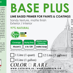 BASE PLUS | Interior & Exterior Textured Lime Primer