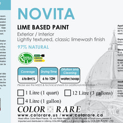 NOVITA lime paint | Limewash Finish