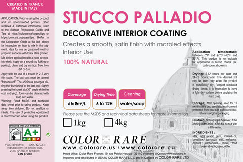 Stucco Palladio | MARBLE FINISH