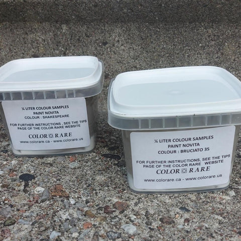Paint Samples 1/4 L